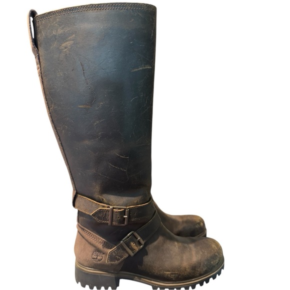 Timberland Wheelwright Tall Riding Boots Sz 7 - Picture 1 of 10